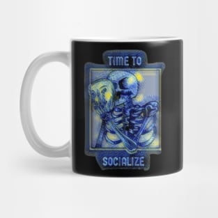 Time to socialize Mug